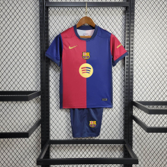 Barcelona Home Kids 24/25 Football Team Shirt Jersey