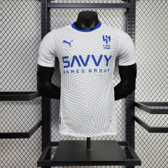 Al Hilal Away 24/25 player Football team shirt Jersey