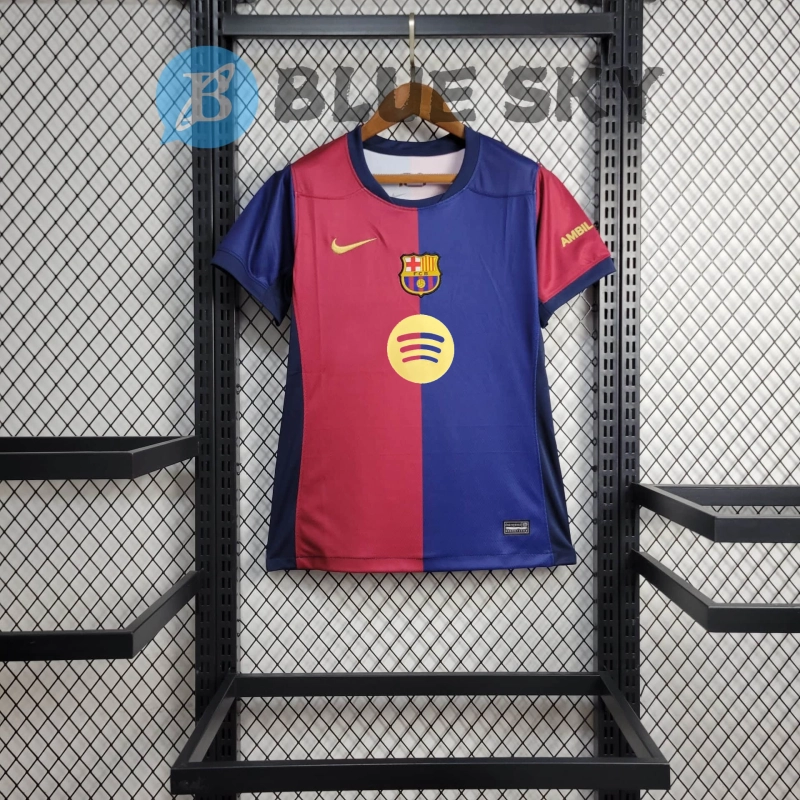 Barcelona Home women 24/25 Football Team Shirt Jersey