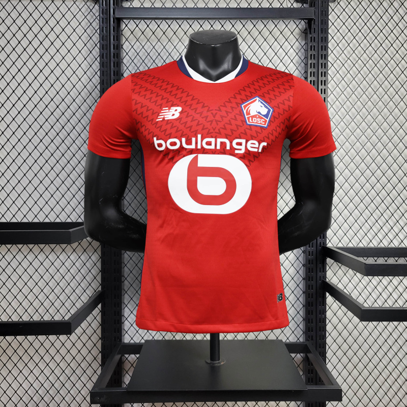Lille OSC Home 24/25 player Football team shirt Jersey