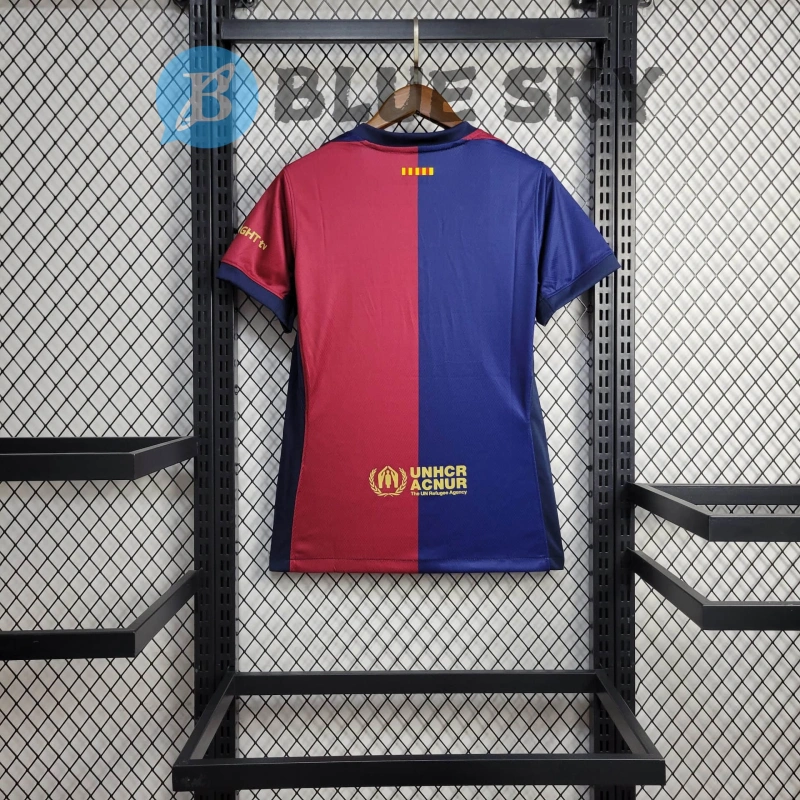 Barcelona Home women 24/25 Football Team Shirt Jersey