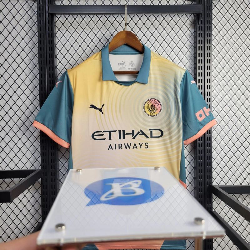 Manchester City 3 away 24/25 Football Team Shirt Jersey