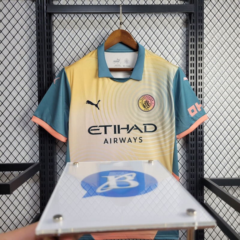 Manchester City 3 away 24/25 Football Team Shirt Jersey