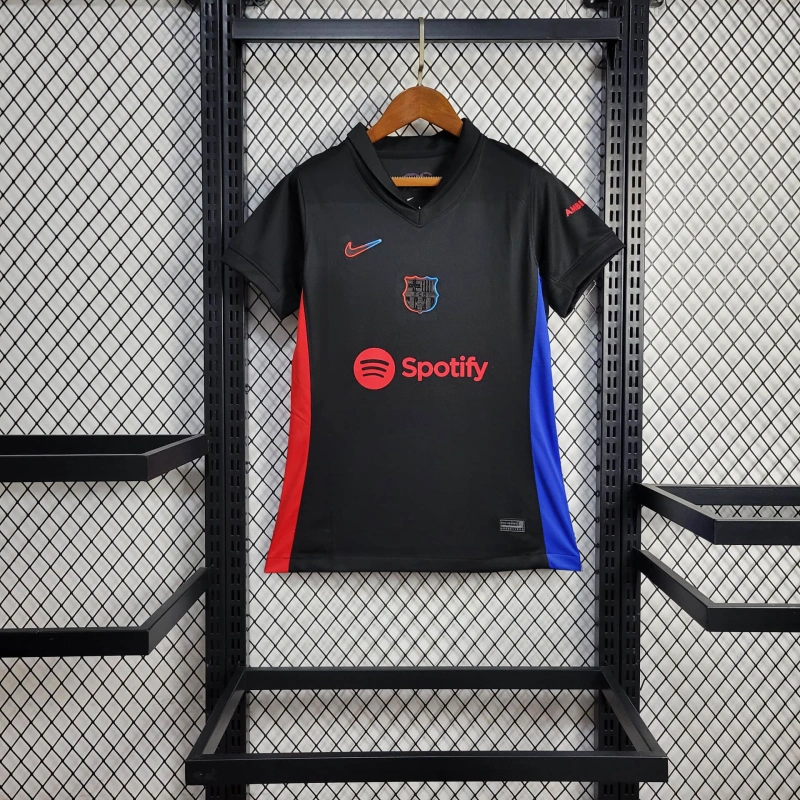Barcelona Away women  24/25 Football Team Shirt Jersey
