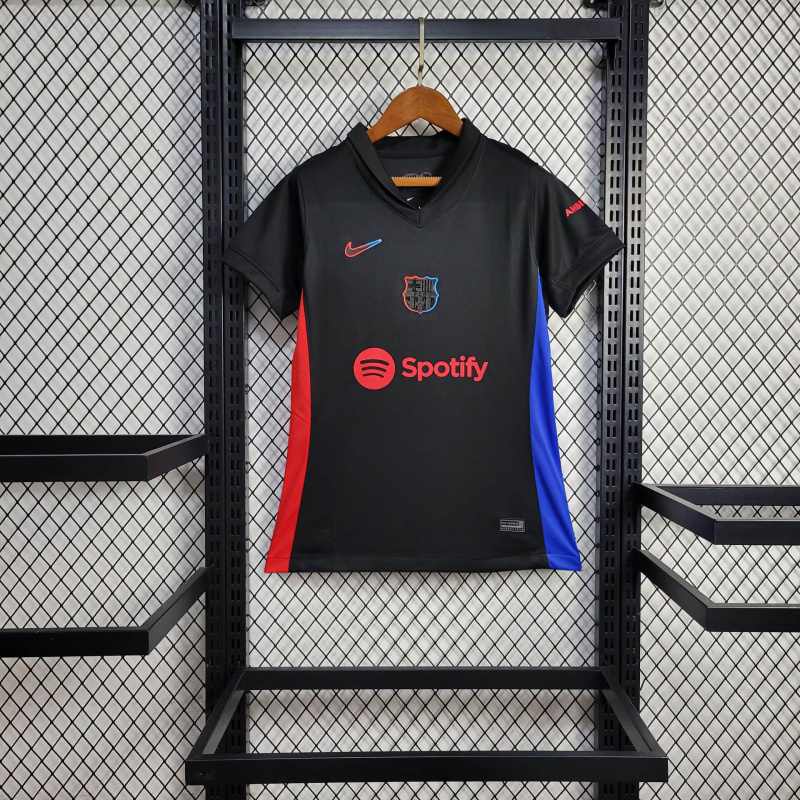 Barcelona Away women  24/25 Football Team Shirt Jersey
