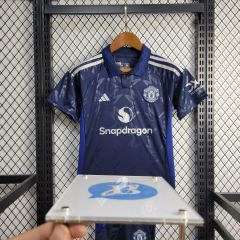 Manchester United away KIDS 24/25 Football Team Shirt Jersey