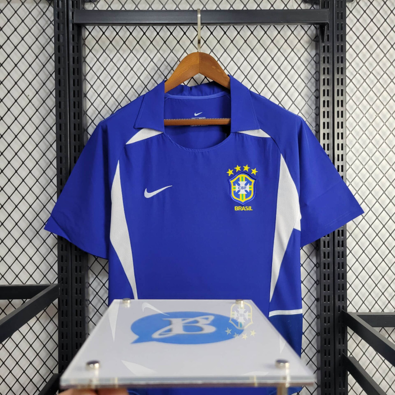 Retro 2002 Brazil away S-XXL