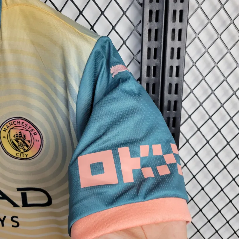 Manchester City 3 away 24/25 Football Team Shirt Jersey
