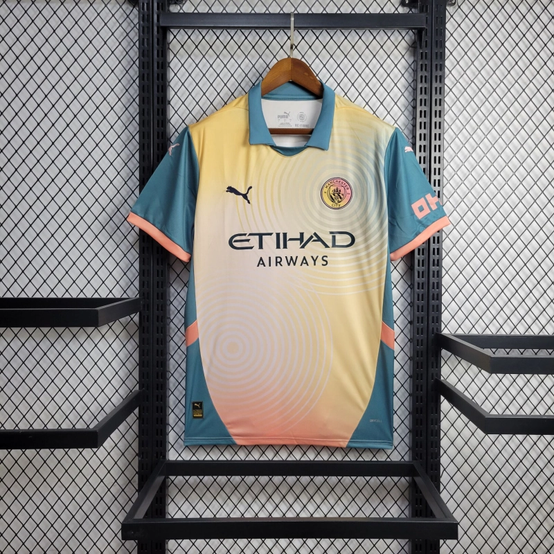 Manchester City 3 away 24/25 Football Team Shirt Jersey