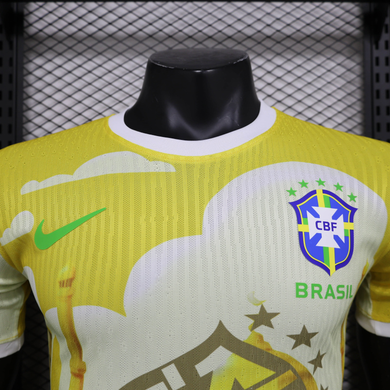 Brazil Special edition player 24/25 Football Team Shirt Jersey