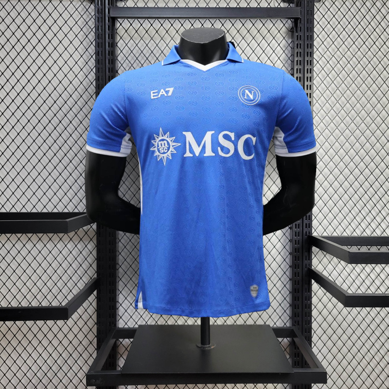 Napoli home player 24/25 Football Team Shirt Jersey