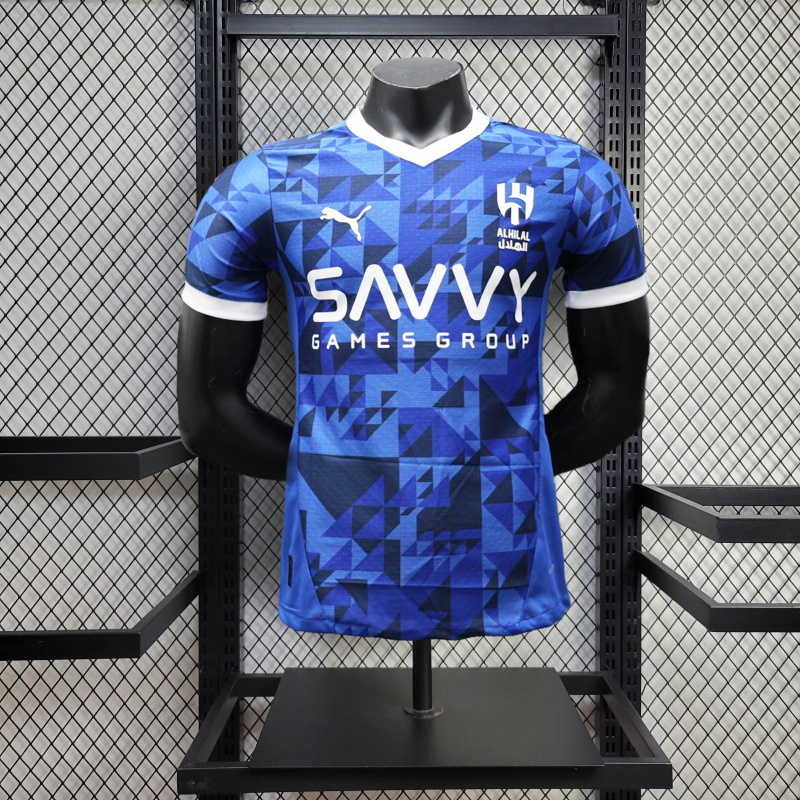 Al Hilal Home player 24/25 Football Team Shirt Jersey