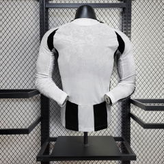 Juventus Home player long sleeve 24/25 Football Team Shirt Jersey