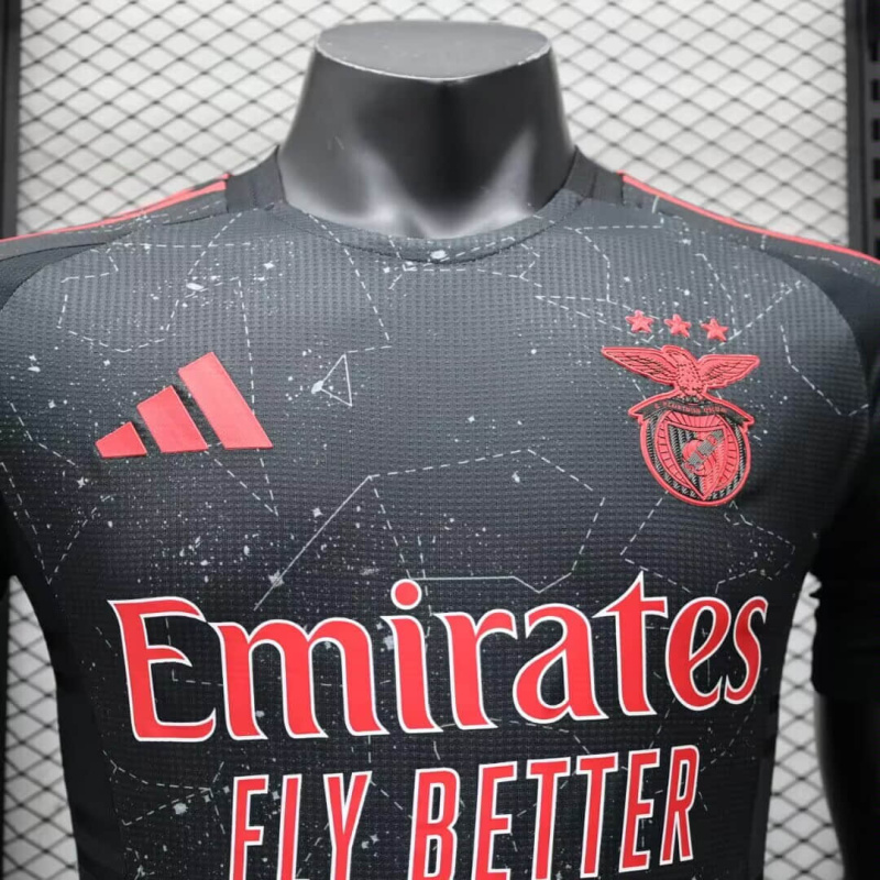 Benfica 2 away player 24/25 Football Team Shirt Jersey