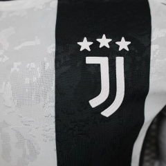 Juventus Home player long sleeve 24/25 Football Team Shirt Jersey