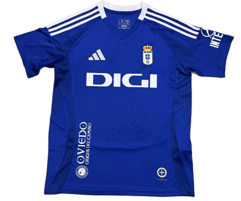 Real Oviedo Home 24/25 Football team shirt Jersey