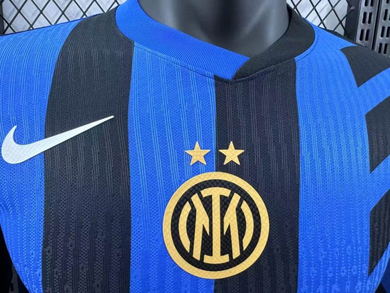 Inter Milan Home player long sleeve  24/25 Football team shirt Jersey