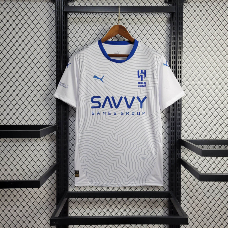 Al Hilal Away 24/25 Football team shirt Jersey
