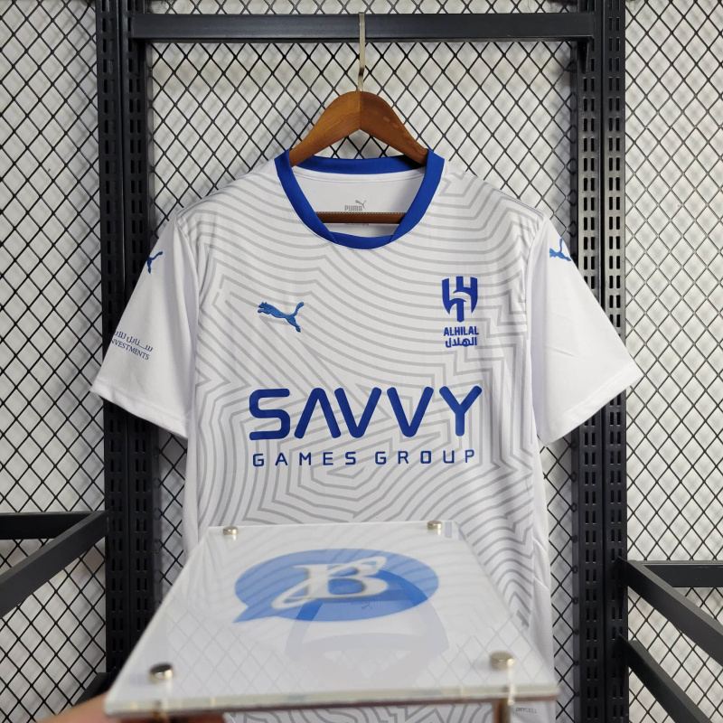 Al Hilal Away 24/25 Football team shirt Jersey