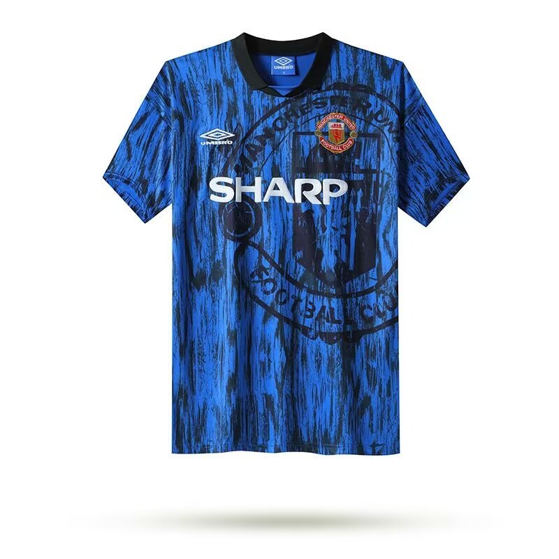 Manchester United Away 1992/93 Retro  Football Team Shirt Jersey
