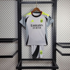 Benfica 2 away KIDS 24/25 Football team shirt Jersey