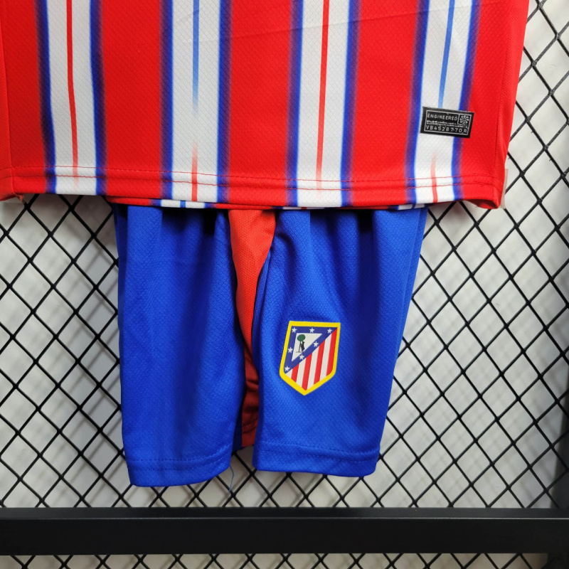 Atletico de Madrid Home KIDS 24/25 Football team shirt Jersey