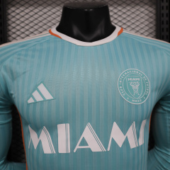 Inter Miami CF 2 away Player long sleeve 24/25 Football team shirt Jersey