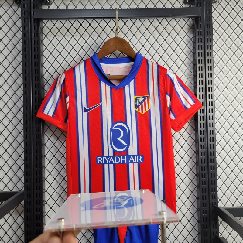 Atletico de Madrid Home KIDS 24/25 Football team shirt Jersey