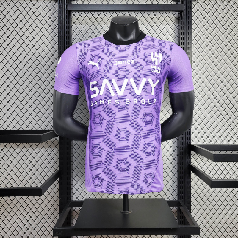 Al-Hilal 2 away Player 24/25 Football team shirt Jersey