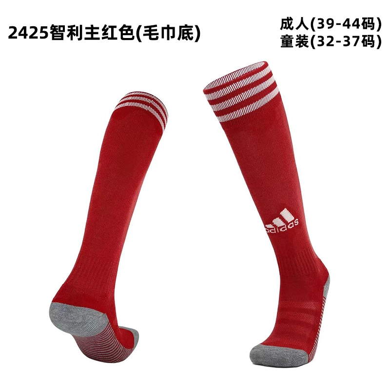 Chile Home 24/25 Football team socks Jersey