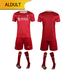 Liverpool home  24/25 shirt+shorts+sock kit Football team shirt Jersey