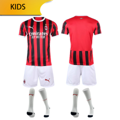 AC Milan home KIDS 24/25 shirt+shorts+sock kit Football team shirt Jersey