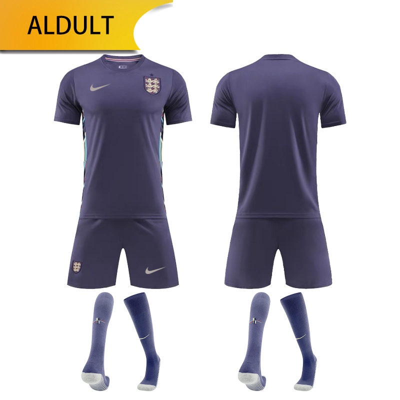England away 24/25 shirt+shorts+sock kit Football team shirt Jersey