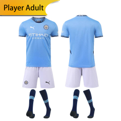 Manchester City Home Player 24/25 shirt+shorts+sock kit Football team shirt Jersey