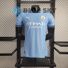Manchester City Home Player 24/25 shirt+shorts+sock kit Football team shirt Jersey