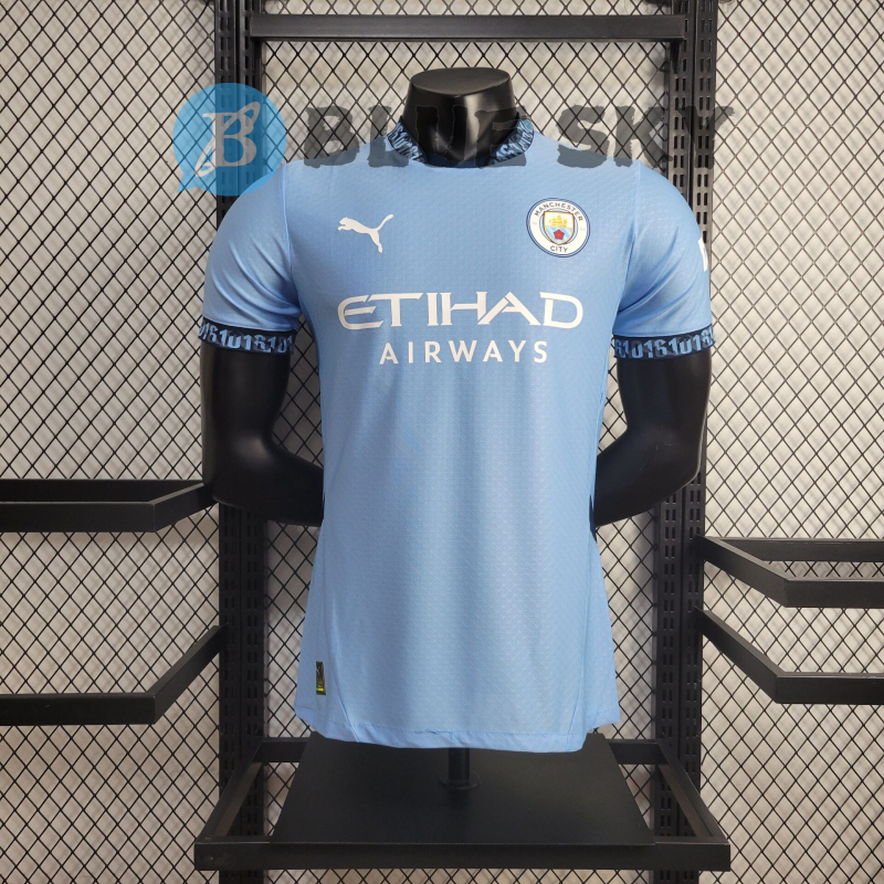 Manchester City Home Player 24/25 shirt+shorts+sock kit Football team shirt Jersey