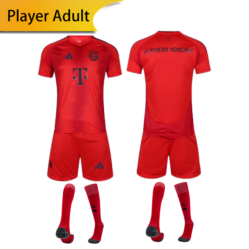 Bayern Munich Home Player 24/25 shirt+shorts+sock kit Football team shirt Jersey