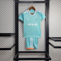 inter miami 2 away KIDS Home 24/25 shirt+shorts+sock kit Football team shirt Jersey