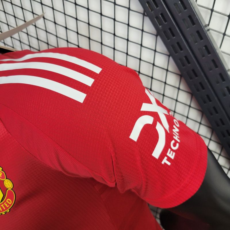 Manchester United Home Player 24/25 shirt+shorts+sock kit Football team shirt Jersey