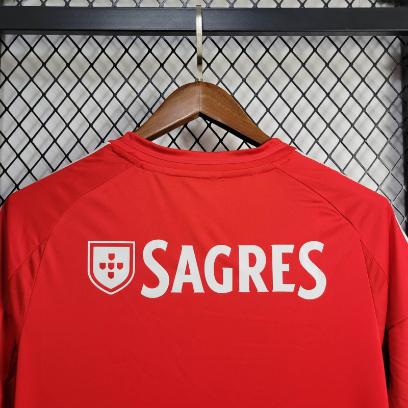 Benfica home 24/25 shirt+shorts+sock kit Football team shirt Jersey