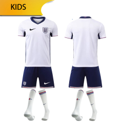 England Home KIDS 24/25 shirt+shorts+sock kit Football team shirt Jersey