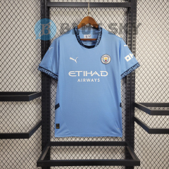 Manchester City Home 24/25 shirt+shorts+sock kit Football team shirt Jersey