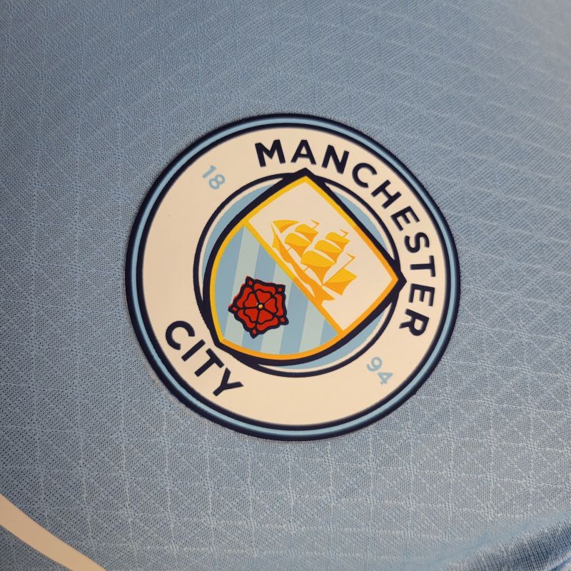 Manchester City Home Player 24/25 shirt+shorts+sock kit Football team shirt Jersey