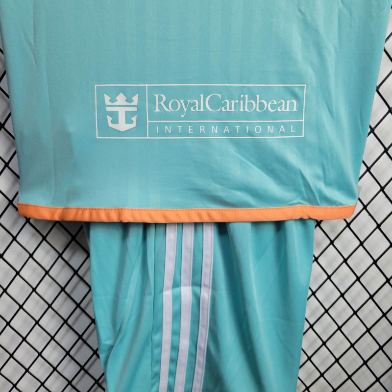 inter miami 2 away KIDS Home 24/25 shirt+shorts+sock kit Football team shirt Jersey