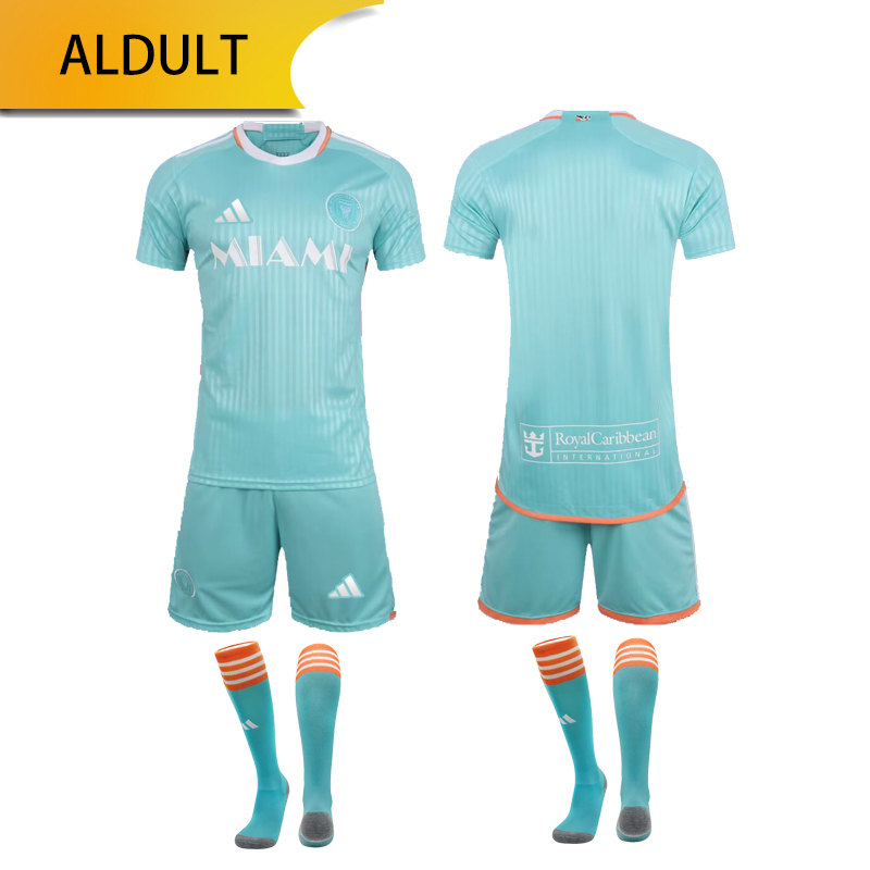 inter miami 2 away Home 24/25 shirt+shorts+sock kit Football team shirt Jersey