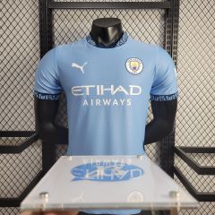 Manchester City Home Player 24/25 shirt+shorts+sock kit Football team shirt Jersey