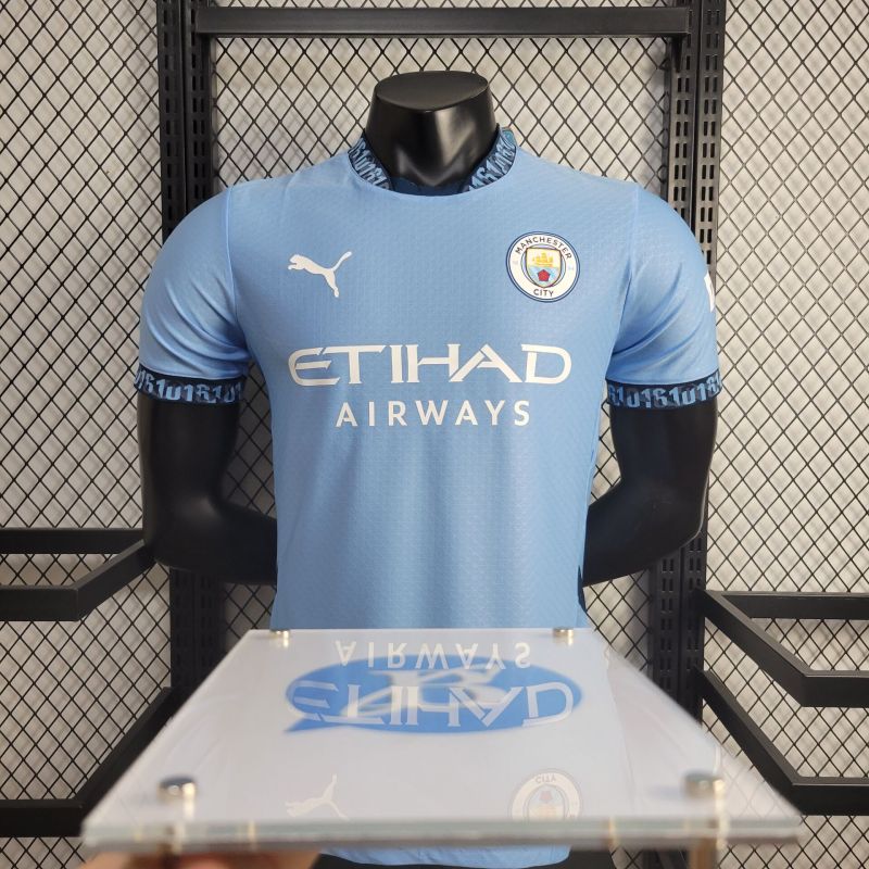Manchester City Home Player 24/25 shirt+shorts+sock kit Football team shirt Jersey