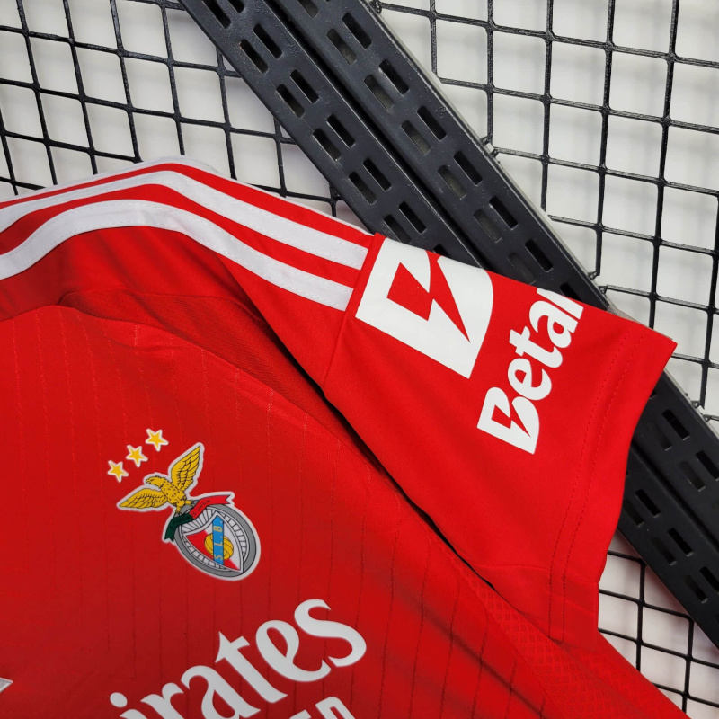 Benfica home 24/25 shirt+shorts+sock kit Football team shirt Jersey