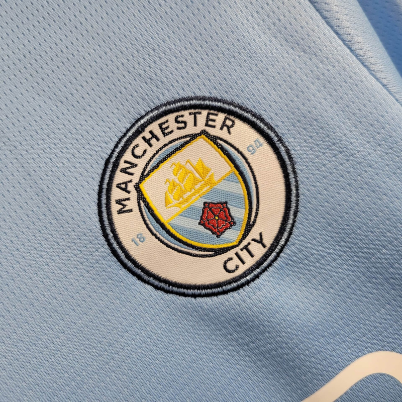 Manchester City Home KIDS 24/25 shirt+shorts+sock kit Football team shirt Jersey