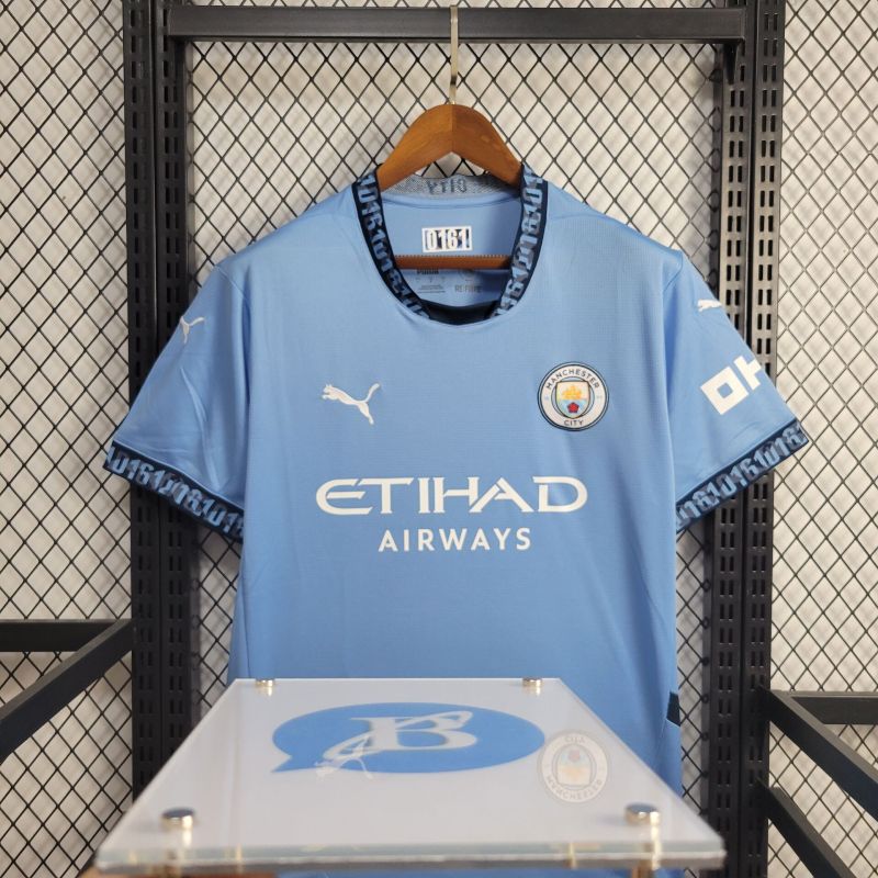 Manchester City Home 24/25 shirt+shorts+sock kit Football team shirt Jersey